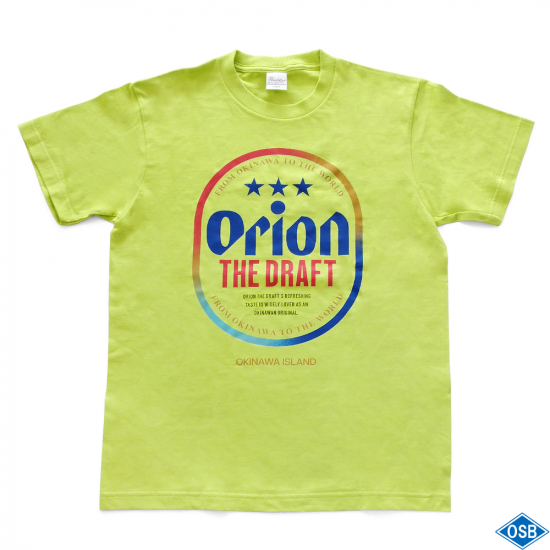 オリオンドラフト缶 新ロゴTシャツ ライトグリーン – 国際通り