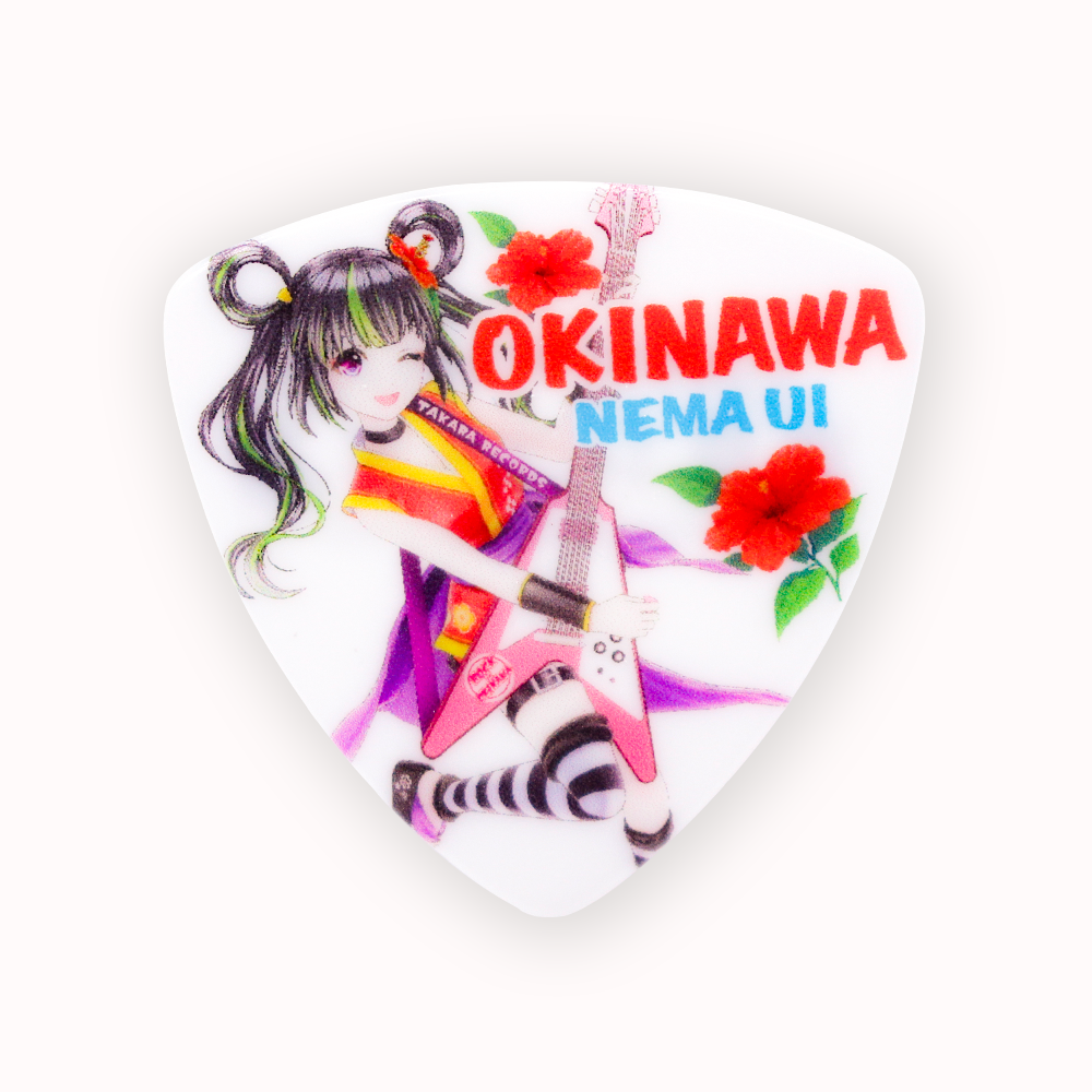 高良レコード店×根間うい オリジナルピック – 国際通り商店街 公式