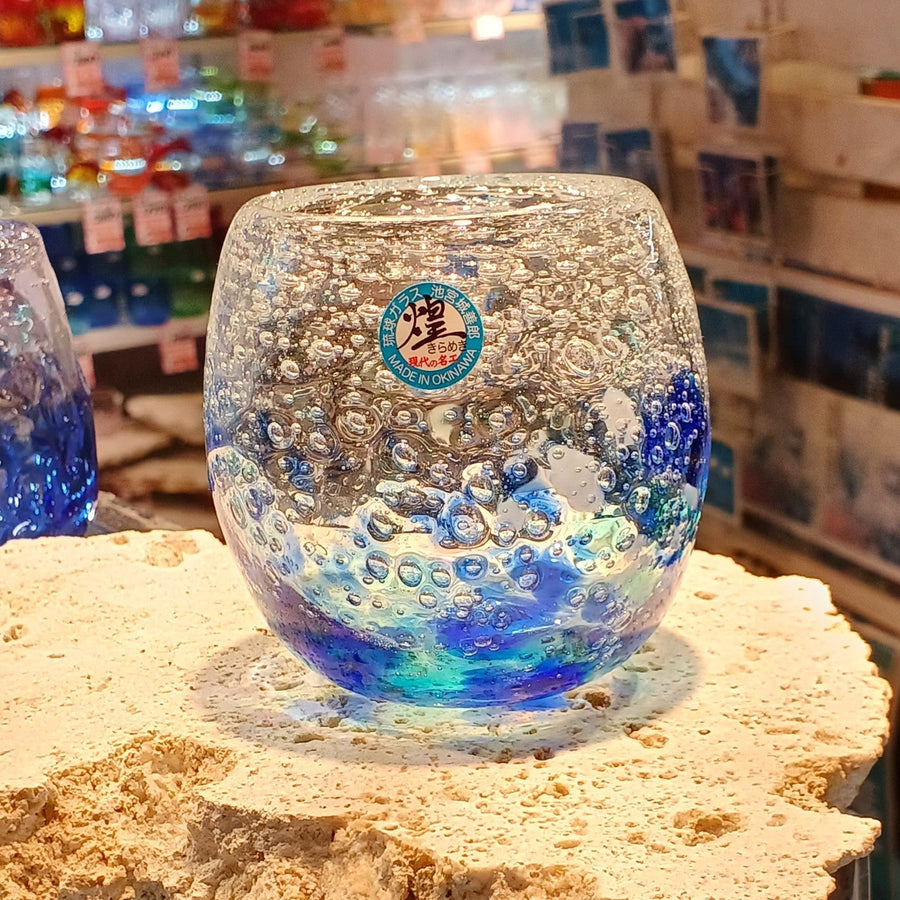 稲嶺アイスカット石型宙吹きグラス – 国際通り商店街 公式オンライン