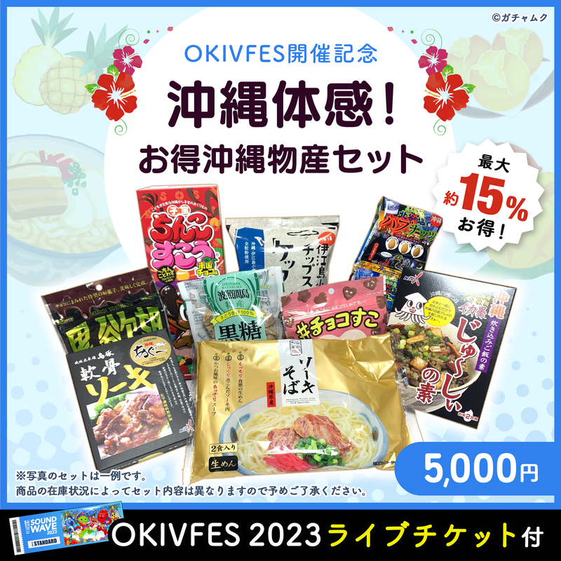 OKIVFES開催記念 沖縄体感！お得沖縄物産セット【期間限定】