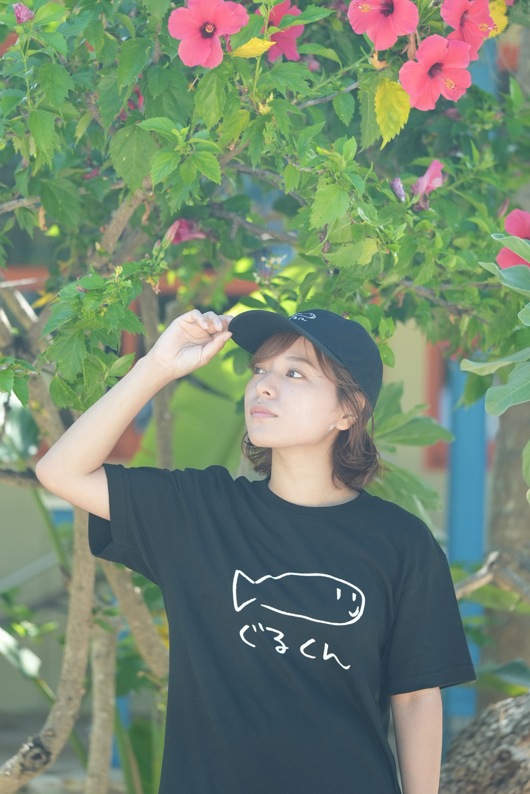 ぐるくんTシャツ ブラック – 国際通り商店街 公式オンラインショップ