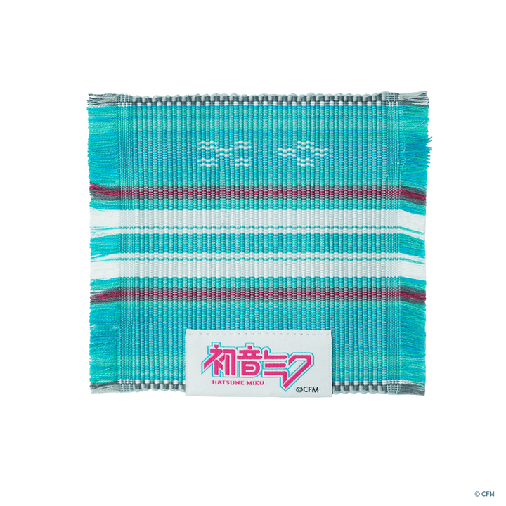 初音ミク みんさー織コースター – 国際通り商店街 公式オンラインショップ