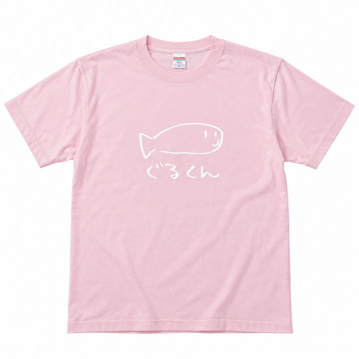 ぐるくんTシャツ ライトピンク