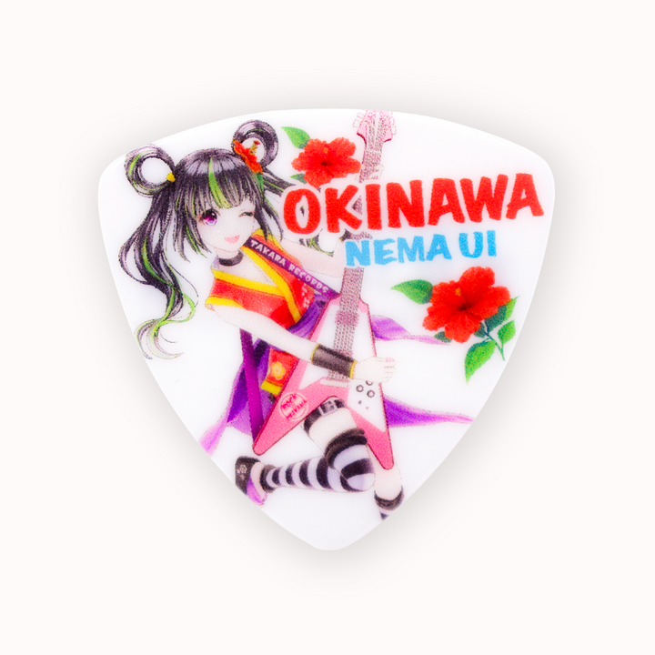 高良レコード店×根間うい オリジナルピック – 国際通り商店街 公式