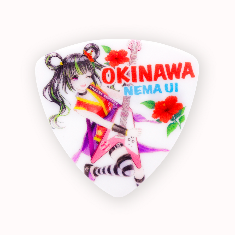 高良レコード店×根間うい オリジナルピック – 国際通り商店街 公式