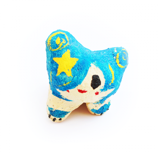 沖縄シーサー　ツイン　美品 かわいい シーサー 置物 玄関 沖縄 シーサー 土産 ペア 新築祝い