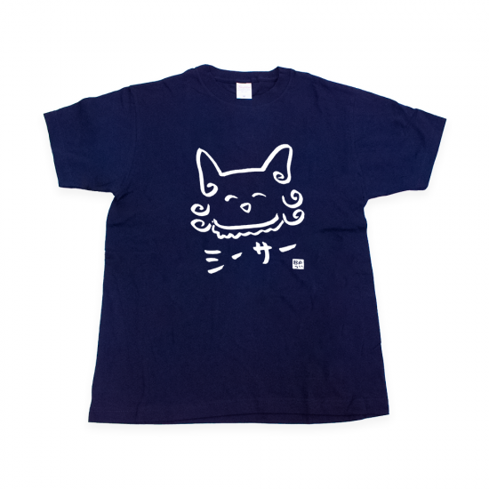 シーサー祭り　あうん　TシャツMサイズ ちいかわ シーサー祭り！！！ Tシャツ GUARDIAN SHISA ホワイト