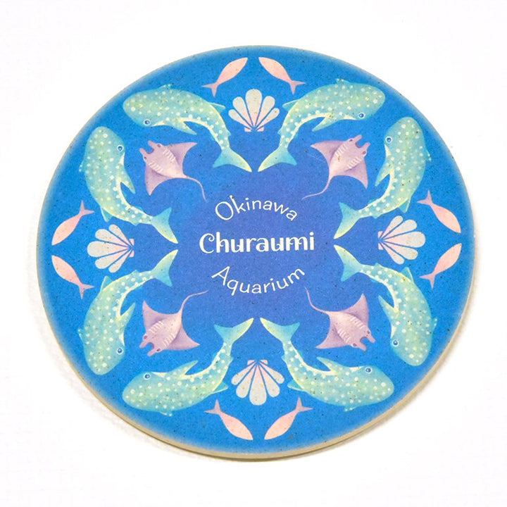 沖縄美ら海水族館オリジナル 珪藻土コースター – 国際通り商店街 公式